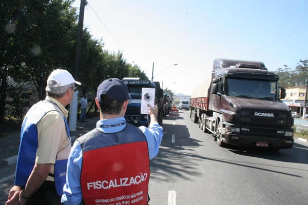 Os técnicos usaram a Escala de Ringelmann na fiscalização