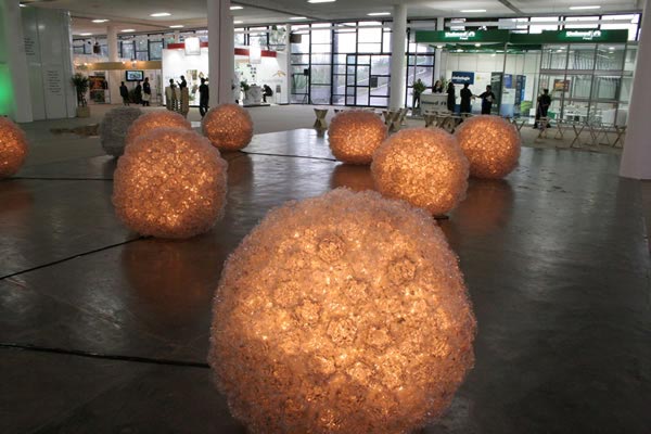 Luminárias de PET
