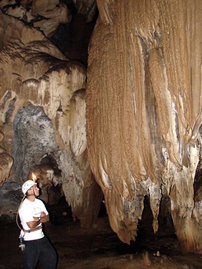 Interior da Gruta dos Paiva