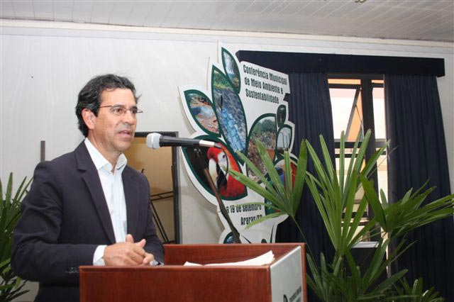 O secretário Xico Graziano destacou as 10 diretivas do projeto Município Verde Azul