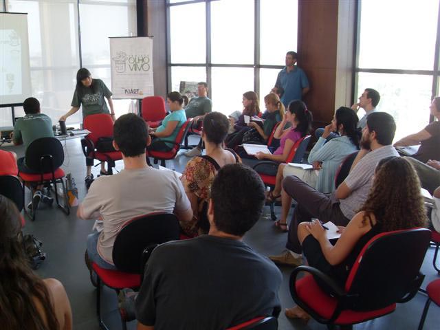 Educadores debateram algumas metodologias participativas de educação ambiental