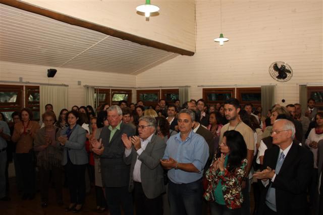 Público acompanhou a posse dos novos titulares da Fundação Florestal